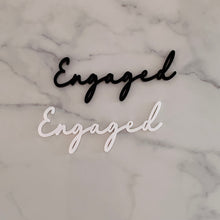 Load image into Gallery viewer, Engaged Cake Charm
