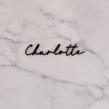 Load image into Gallery viewer, Personalised single Name Cake Charm
