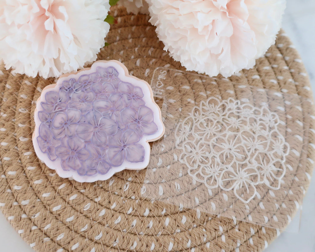 Hydrangea Fondant Embosser / Cutter - Made in the UK with Love  from House of Toot Sweet - Just £6.50! Shop now at House of Toot Sweet