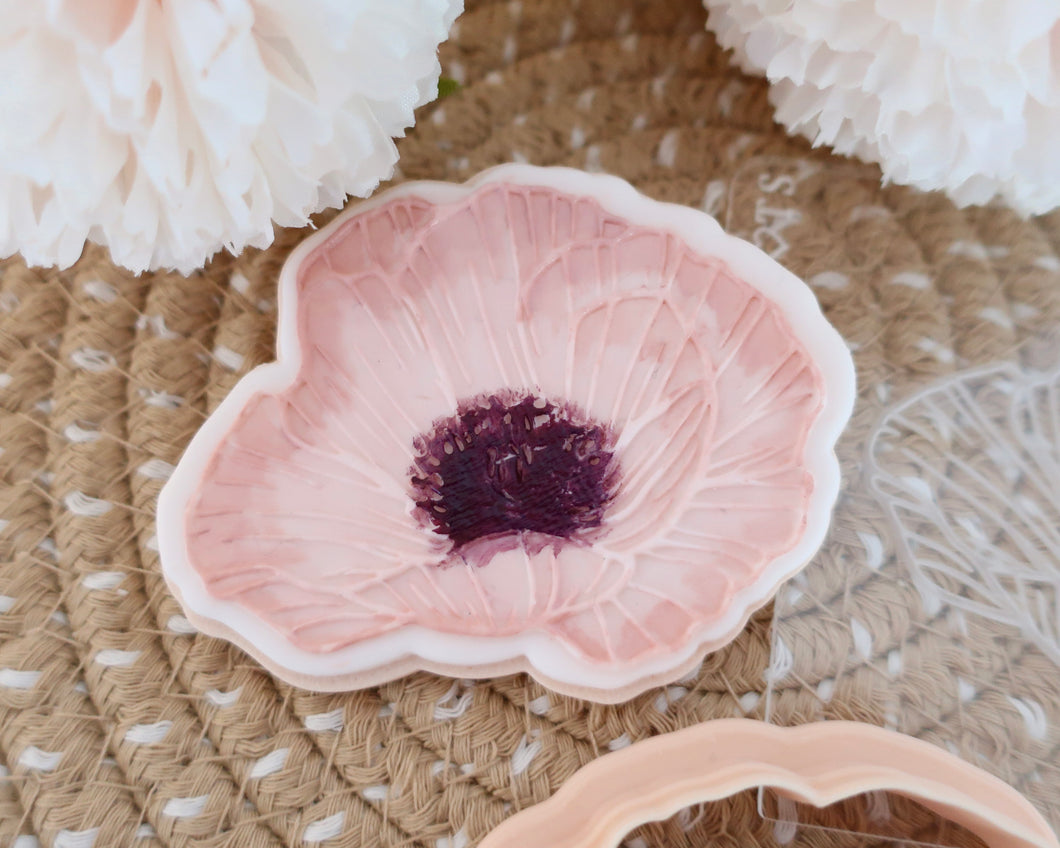 Poppy Fondant Embosser / Cutter - Made in the UK with Love  from House of Toot Sweet - Just £6.50! Shop now at House of Toot Sweet