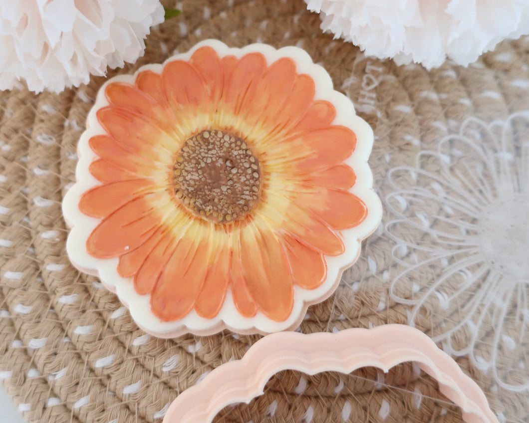 Gerbera Daisy Fondant Embosser / Cutter - Made in the UK with Love  from House of Toot Sweet - Just £6.50! Shop now at House of Toot Sweet
