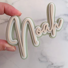 Load image into Gallery viewer, Personalised single Name Cake Charm
