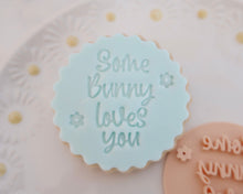 Load image into Gallery viewer, Some Bunny Loves You Fondant Cookie Stamp - Made in the UK with Love  from House of Toot Sweet - Just £5.50! Shop now at House of Toot Sweet
