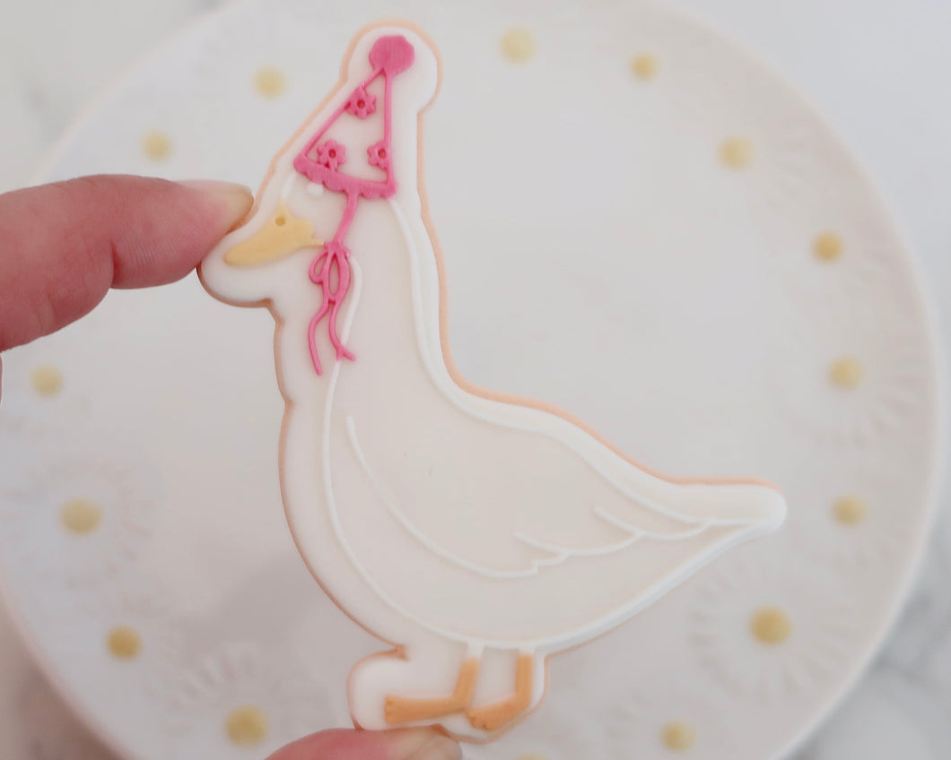 Party Goose Fondant Embosser and Cutter - Made in the UK with Love  from House of Toot Sweet - Just £6.50! Shop now at House of Toot Sweet