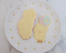 Load image into Gallery viewer, Chick with Easter Egg Balloons Fondant Embosser and Cutter - Made in the UK with Love  from House of Toot Sweet - Just £6.50! Shop now at House of Toot Sweet
