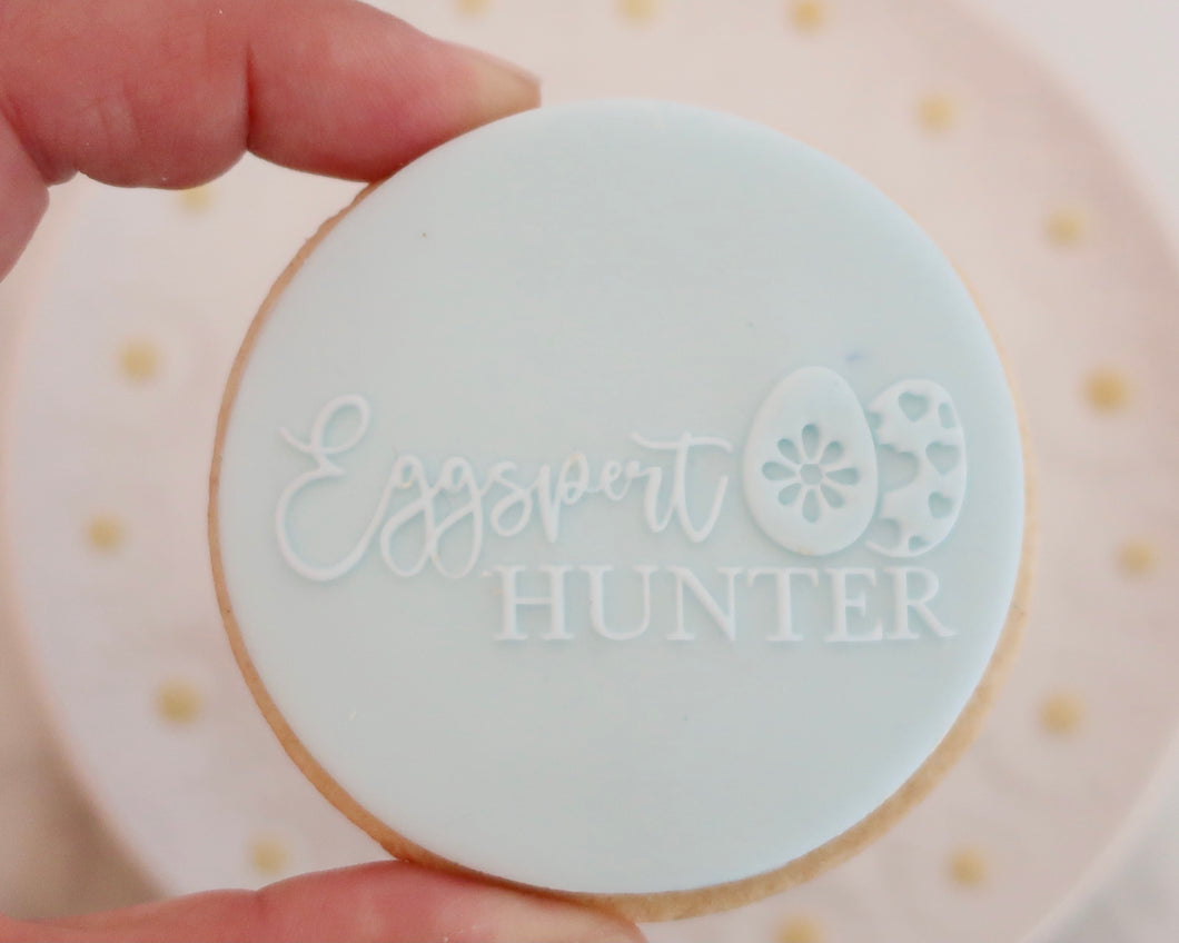 Eggspert Hunter Fondant Cookie Embosser - Made in the UK with Love  from House of Toot Sweet - Just £6.50! Shop now at House of Toot Sweet