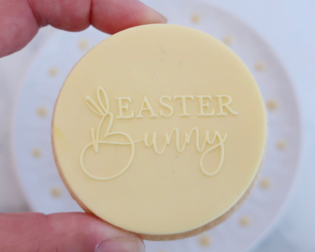 Easter Bunny Fondant Cookie Embosser - Made in the UK with Love  from House of Toot Sweet - Just £6.50! Shop now at House of Toot Sweet