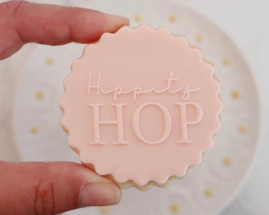 Hippity Hop Fondant Cookie Embosser - Made in the UK with Love  from House of Toot Sweet - Just £6.50! Shop now at House of Toot Sweet