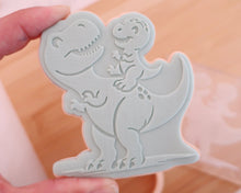 Load image into Gallery viewer, Dinosaur Dad and Child Fondant Cookie Embosser / Cutter - Made in the UK with Love  from House of Toot Sweet - Just £6.50! Shop now at House of Toot Sweet
