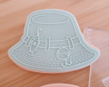 Load image into Gallery viewer, Fishing Hat Fondant Cookie Embosser / Cutter - Made in the UK with Love  from House of Toot Sweet - Just £6.50! Shop now at House of Toot Sweet
