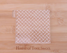 Load image into Gallery viewer, Diamond Plate Texture Fondant Cookie Embosser - Made in the UK with Love  from House of Toot Sweet - Just £7! Shop now at House of Toot Sweet
