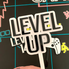 Load image into Gallery viewer, Playstation Inspired Cake Topper &amp; Charm
