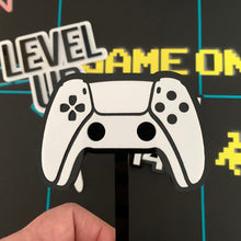 Load image into Gallery viewer, Playstation Inspired Cake Topper &amp; Charm
