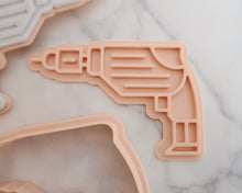 Load image into Gallery viewer, Construction Drill Fondant Cookie Stamp / Cutter - Made in the UK with Love  from House of Toot Sweet - Just £6.50! Shop now at House of Toot Sweet
