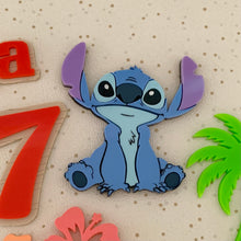 Load image into Gallery viewer, Lilo &amp; Stitch Acrylic Cake Charms
