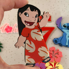 Load image into Gallery viewer, Lilo &amp; Stitch Acrylic Cake Charms

