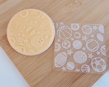 Load image into Gallery viewer, Football Mad Pizza Platter Fondant Cookie Embosser / Cutter - Made in the UK with Love  from House of Toot Sweet - Just £5.50! Shop now at House of Toot Sweet
