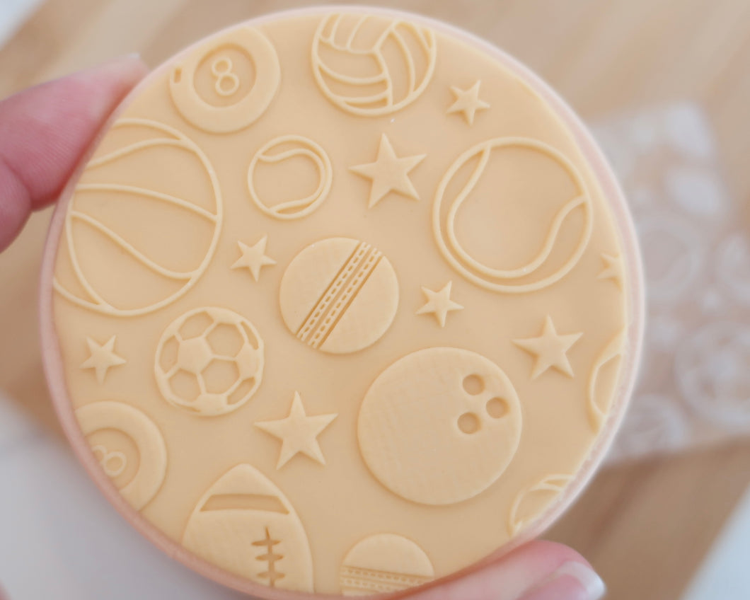 Football Mad Pizza Platter Fondant Cookie Embosser / Cutter - Made in the UK with Love  from House of Toot Sweet - Just £5.50! Shop now at House of Toot Sweet