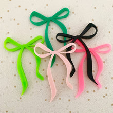 Load image into Gallery viewer, Coquette Bows Acrylic Cake Charms
