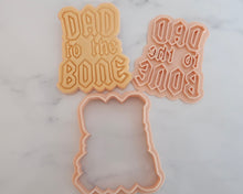 Load image into Gallery viewer, Dad To The Bone Fondant Cookie Stamp / Cutter - Made in the UK with Love  from House of Toot Sweet - Just £6.50! Shop now at House of Toot Sweet
