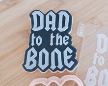 Load image into Gallery viewer, Dad To The Bone Fondant Cookie Embosser / Cutter - Made in the UK with Love  from House of Toot Sweet - Just £6.50! Shop now at House of Toot Sweet
