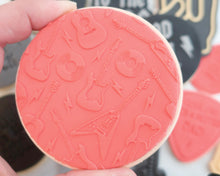 Load image into Gallery viewer, Guitar Texture Fondant Cookie Embosser - Made in the UK with Love  from House of Toot Sweet - Just £7! Shop now at House of Toot Sweet

