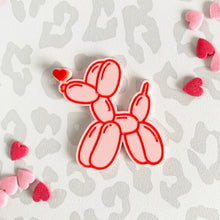 Load image into Gallery viewer, Balloon Dog Acrylic Cake Charms
