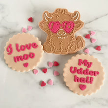 Load image into Gallery viewer, I Love Moo Fondant Embosser
