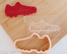 Load image into Gallery viewer, Football Boot Fondant Cookie Embosser / Cutter - Made in the UK with Love  from House of Toot Sweet - Just £6.50! Shop now at House of Toot Sweet
