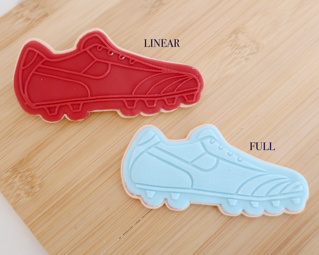 Football Boot Fondant Cookie Embosser / Cutter - Made in the UK with Love  from House of Toot Sweet - Just £6.50! Shop now at House of Toot Sweet