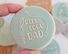 Load image into Gallery viewer, Reel Cool Dad Fondant Cookie Embosser - Made in the UK with Love  from House of Toot Sweet - Just £6.50! Shop now at House of Toot Sweet
