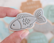 Load image into Gallery viewer, Fishing Mad Pizza Platter Fondant Cookie Embosser / Cutter - Made in the UK with Love  from House of Toot Sweet - Just £6! Shop now at House of Toot Sweet
