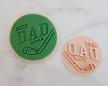 Load image into Gallery viewer, Best Dad By ParDad Fondant Cookie Stamp - Made in the UK with Love  from House of Toot Sweet - Just £5! Shop now at House of Toot Sweet
