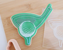 Load image into Gallery viewer, Golf Club &amp; Ball Fondant Cookie Embosser / Cutter - Made in the UK with Love  from House of Toot Sweet - Just £6.50! Shop now at House of Toot Sweet
