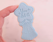 Load image into Gallery viewer, You Did It Tassel Balloon - Fondant Cookie Embosser / Cutter - Made in the UK with Love  from House of Toot Sweet - Just £6.50! Shop now at House of Toot Sweet
