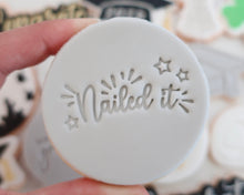 Load image into Gallery viewer, Nailed it! Fondant Cookie Stamp - Made in the UK with Love  from House of Toot Sweet - Just £5.50! Shop now at House of Toot Sweet
