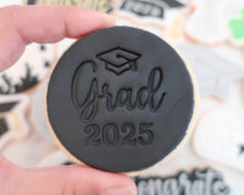 Load image into Gallery viewer, Grad 2025 Fondant Cookie Stamp - Made in the UK with Love  from House of Toot Sweet - Just £5.50! Shop now at House of Toot Sweet
