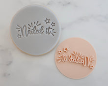 Load image into Gallery viewer, Nailed it! Fondant Cookie Stamp - Made in the UK with Love  from House of Toot Sweet - Just £5.50! Shop now at House of Toot Sweet
