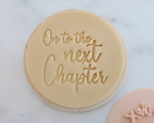 Load image into Gallery viewer, On To The Next Chapter Fondant Cookie Stamp - Made in the UK with Love  from House of Toot Sweet - Just £5.50! Shop now at House of Toot Sweet
