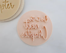 Load image into Gallery viewer, On To The Next Chapter Fondant Cookie Stamp - Made in the UK with Love  from House of Toot Sweet - Just £5.50! Shop now at House of Toot Sweet

