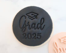 Load image into Gallery viewer, Grad 2025 Fondant Cookie Stamp
