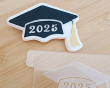 Load image into Gallery viewer, Graduation Cap 2025 - Mortar board Fondant Cookie Embosser / Cutter - Made in the UK with Love  from House of Toot Sweet - Just £6.50! Shop now at House of Toot Sweet

