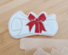 Load image into Gallery viewer, Graduation Scroll - Fondant Cookie Embosser / Cutter - Made in the UK with Love  from House of Toot Sweet - Just £6.50! Shop now at House of Toot Sweet
