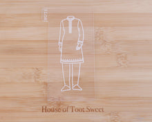Load image into Gallery viewer, Asian Groom Fondant Embosser &amp; Cookie Cutter - Made in the UK with Love  from House of Toot Sweet - Just £6! Shop now at House of Toot Sweet
