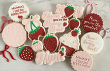 Load image into Gallery viewer, Strawberries Fondant Texture Embosser
