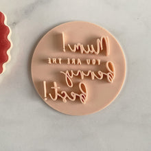Load image into Gallery viewer, Mum Youre the Berry Best Fondant Cookie Stamp
