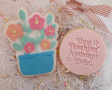 Load image into Gallery viewer, Flower Pot Fondant Cookie Embosser / Cutter - Made in the UK with Love  from House of Toot Sweet - Just £6.50! Shop now at House of Toot Sweet
