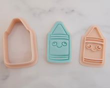 Load image into Gallery viewer, Staitionary Fondant Cookie Stamps / Cutters - Made in the UK with Love  from House of Toot Sweet - Just £6.50! Shop now at House of Toot Sweet
