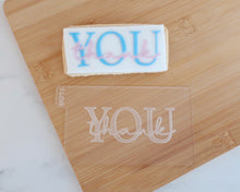 Load image into Gallery viewer, Thank You Fondant Cookie Embosser / Cutter - Made in the UK with Love  from House of Toot Sweet - Just £6.50! Shop now at House of Toot Sweet
