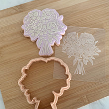 Load image into Gallery viewer, Floral Bouquet Fondant Embosser / Cutter
